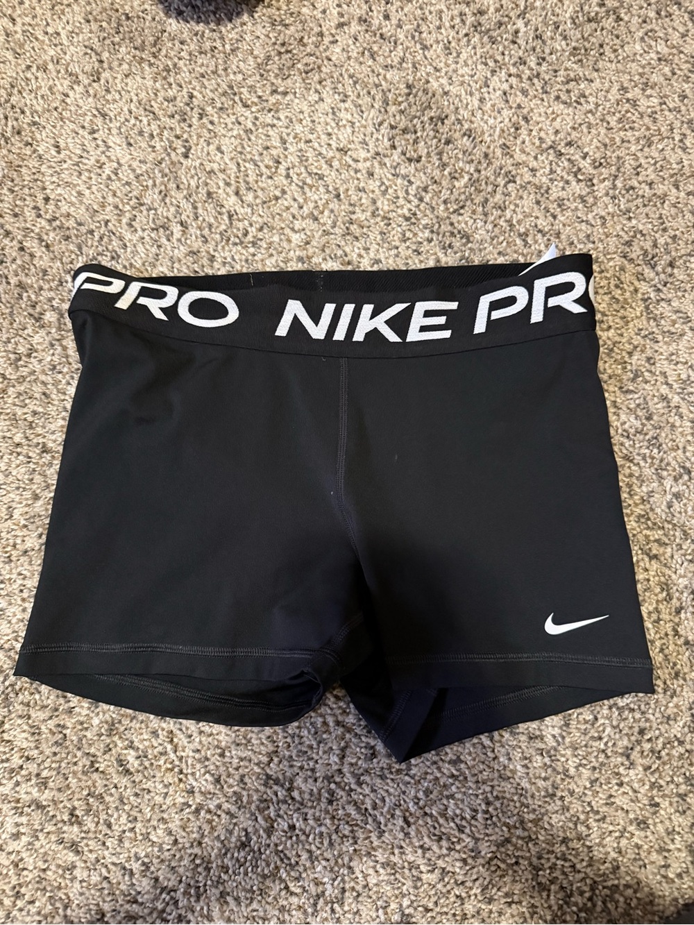 Nike Black Pro Athletic Shorts